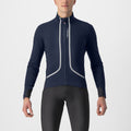 GIACCA INVERNALE ANTIVENTO CASTELLI FLIGHT JACKET AIR BLUE POLARTEC