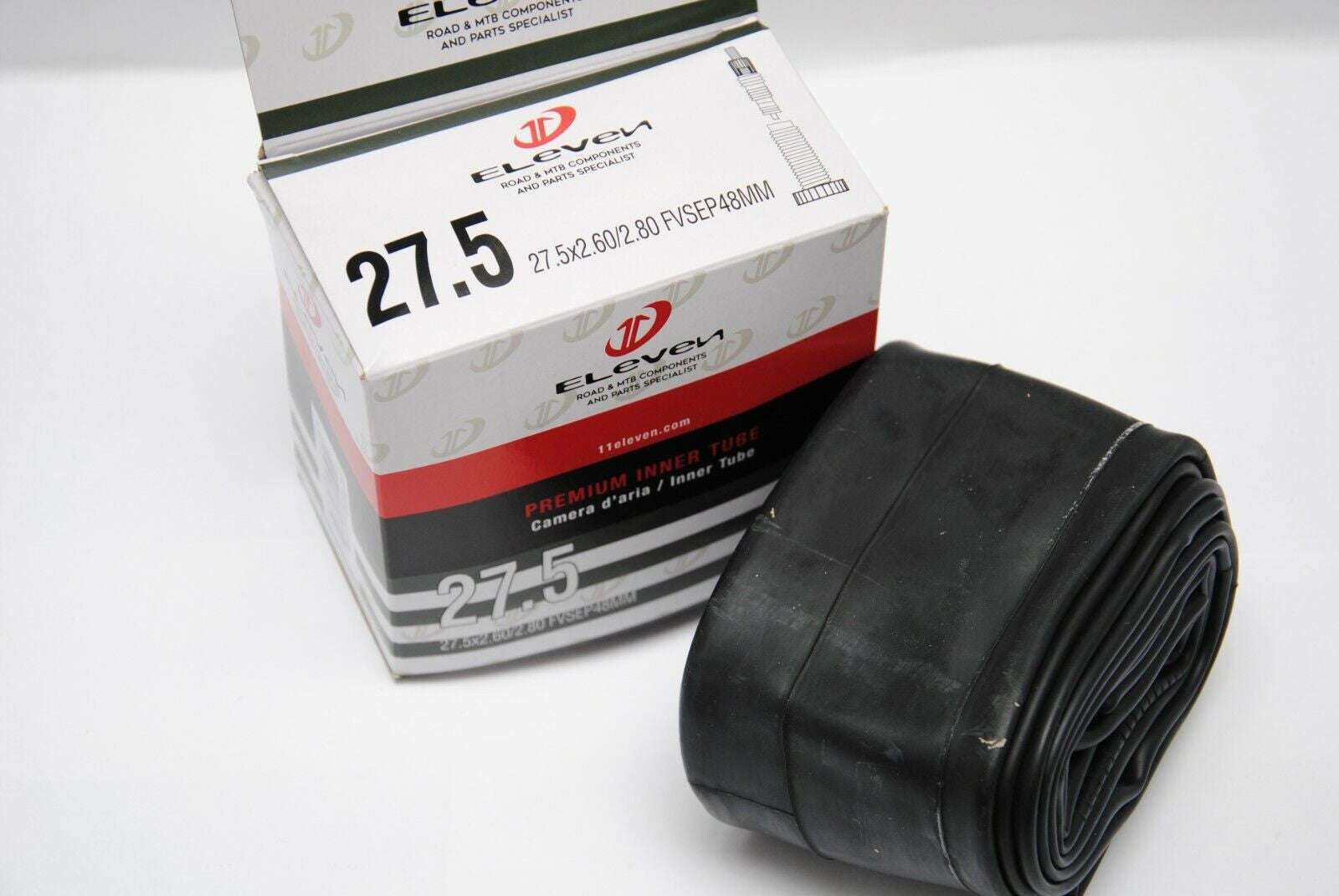 camera d'aria eleven 27.5x2.60/2.80 presta valve 48mm