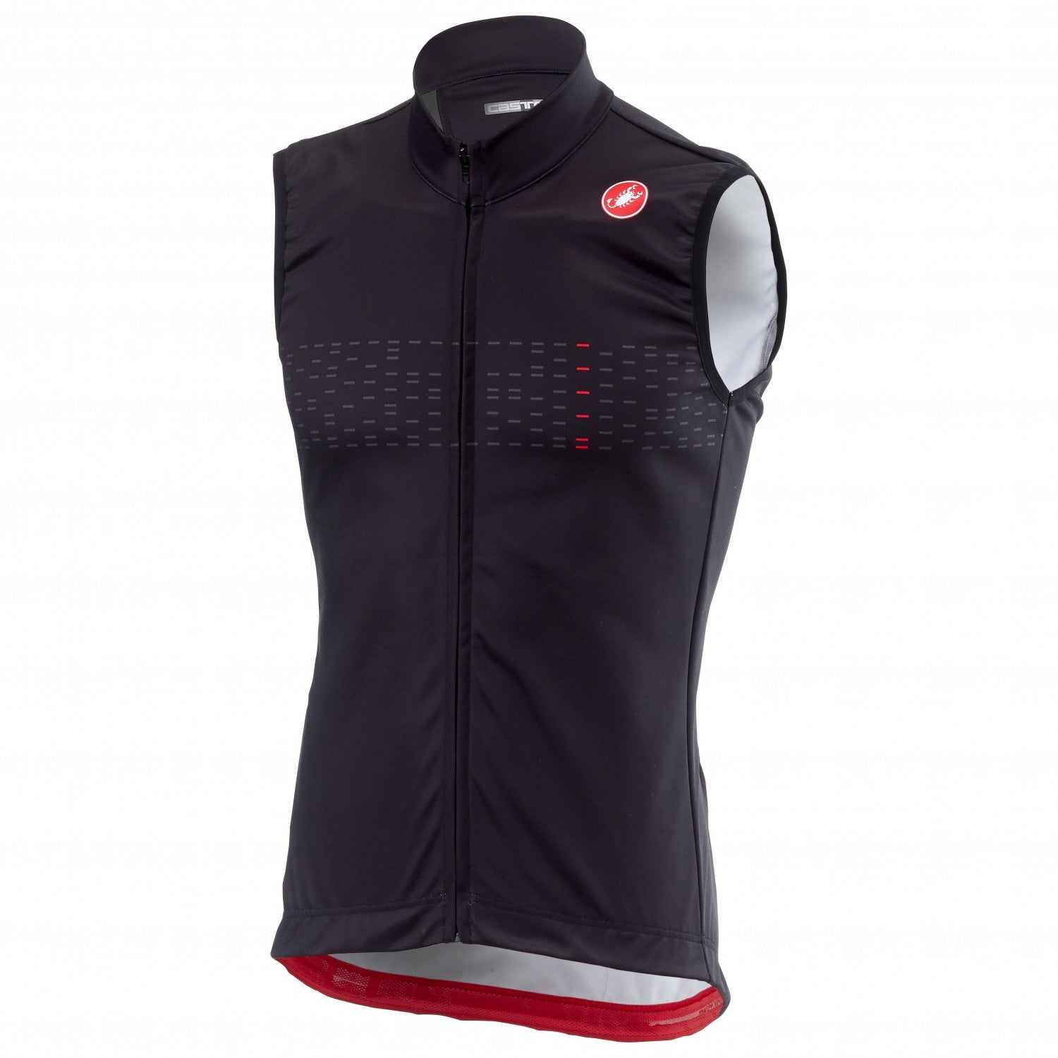 Gilet ciclismo Invernale Felpato Castelli Thermal Pro vest Full zip