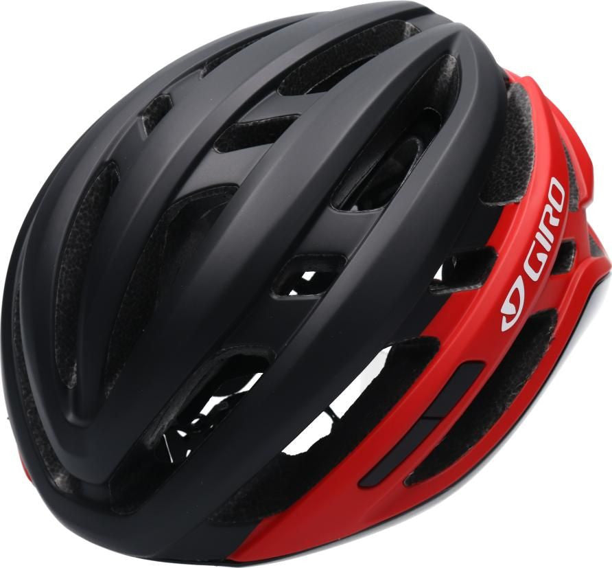 casco bici da strada giro agilis black/red