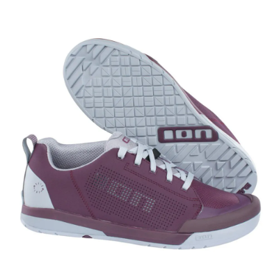Scarpe Flat Mtb Enduro Downhill Ebike Ion Raid AMP II Violet purple laccio 47900-4371