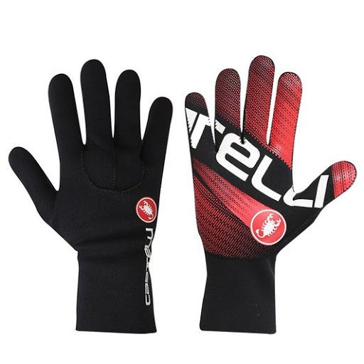 Guanto Lungo Castelli Diluvio Glove Black Anti acqua