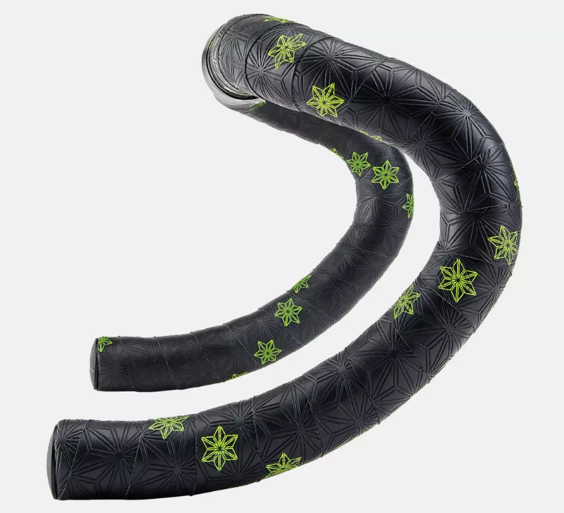 nastro manubrio supacaz super sticky kush neon green galaxy