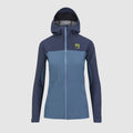 GIACCA CICLISMO DONNA ANTIPIOGGIA KARPOS LOT RAIN W JACKET FULLZIP CON CAPPUCCIO