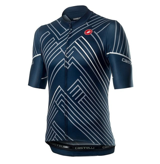 Maglietta Castelli Passo Jersey Grey White