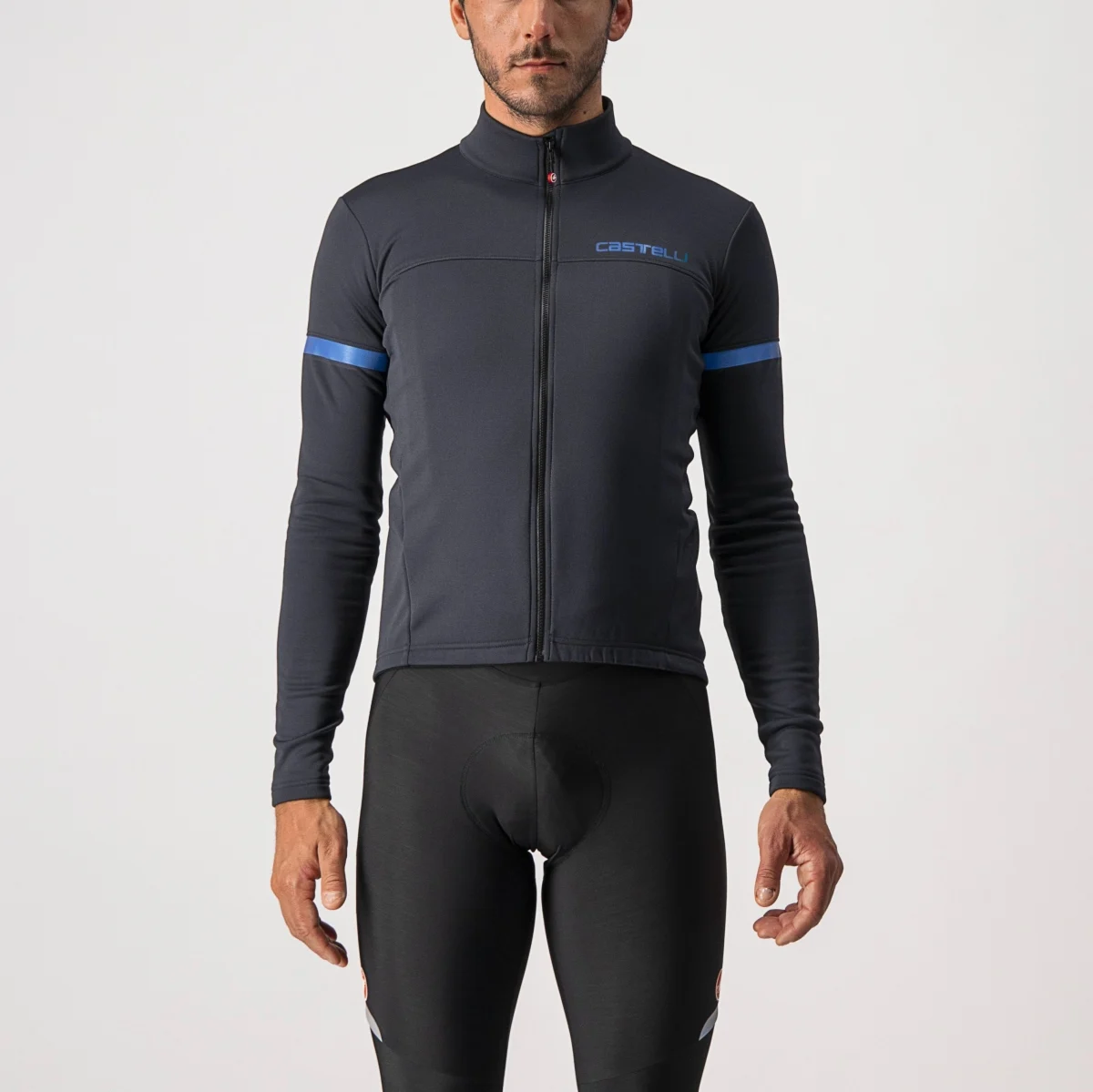 MAGLIA INVERNALE GARZATA CASTELLI FONDO 2 JERSEY FULLZIP