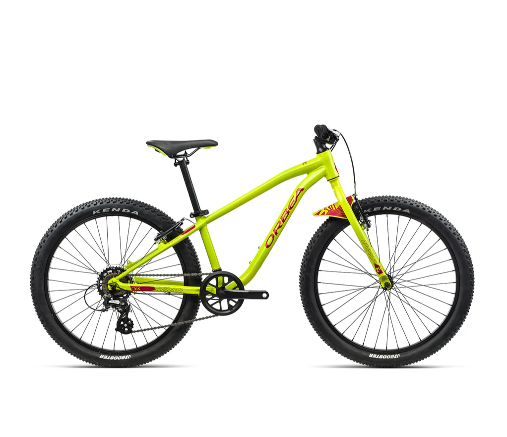 Bici bimbo 24 Mountain bike Orbea MX 24 Dirt Lime green Red