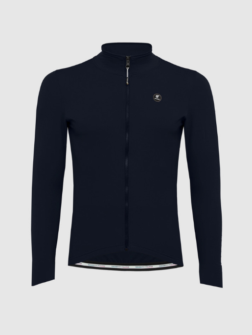 Giacca Ciclismo Invernale Pissei Prima Pelle Antivento Manica Lunga Fullzip