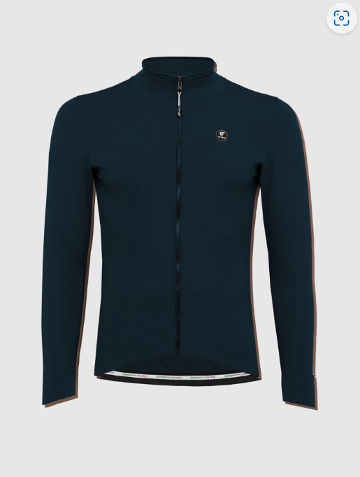 Giacca Ciclismo Invernale Pissei Prima Pelle Antivento Manica Lunga Fullzip Green