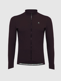 Giacca Ciclismo Invernale Pissei Prima Pelle Antivento Manica Lunga Fullzip Viola