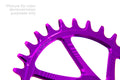 Corona Rotonda Garbaruk 1x 10/11/12 speed Violet 38T 3mm offeset DM Guarnitura Garbaruk 5907441601573