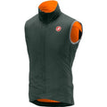 Gilet invernale Castelli Elemento lite Vest Grey Orange 2019