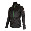 Piumino con cappuccio invernale Castelli Meccanico Puffy Jacket grey green