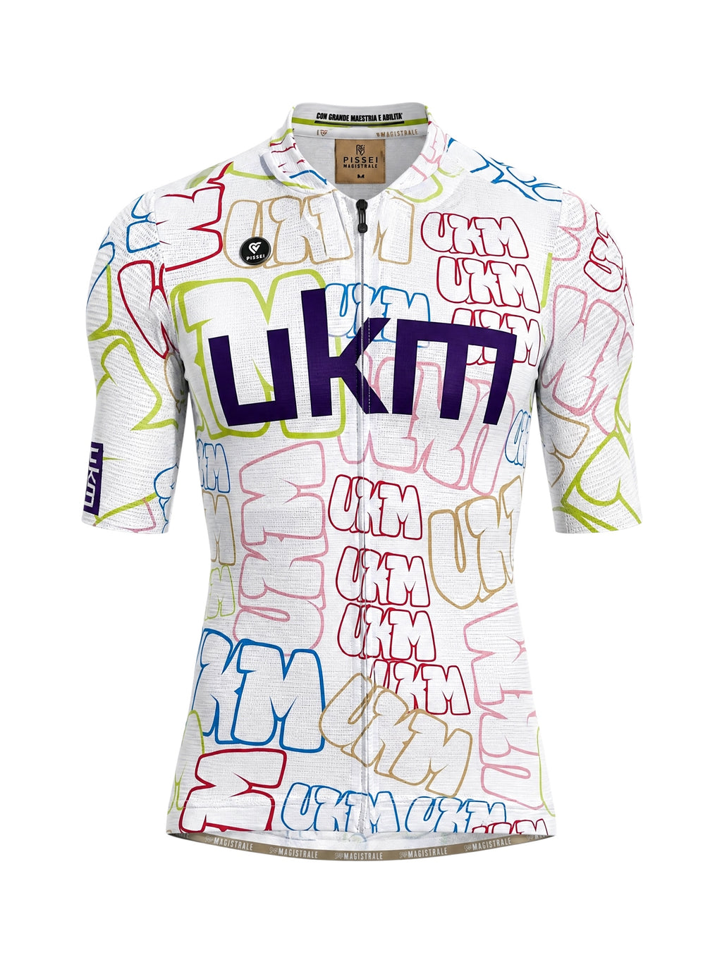UKM Maglia Ciclismo White Graffiti (Magistrale Line by Pissei)