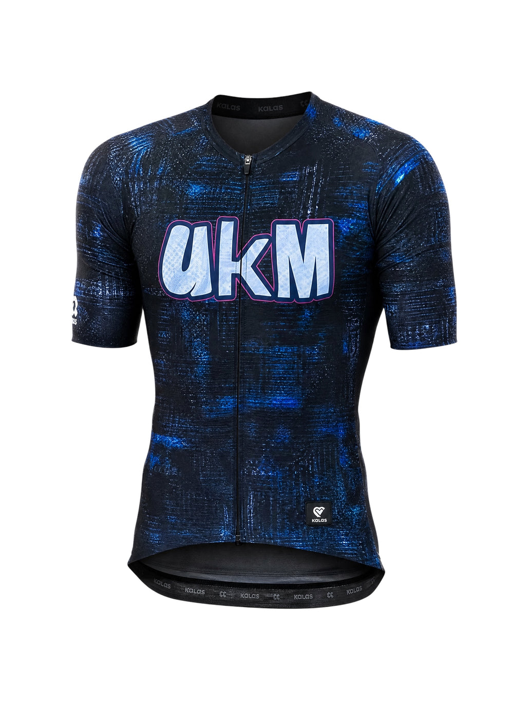 UKM Maglia Ciclismo Navy Blue Texture (Magistrale Line by Pissei)