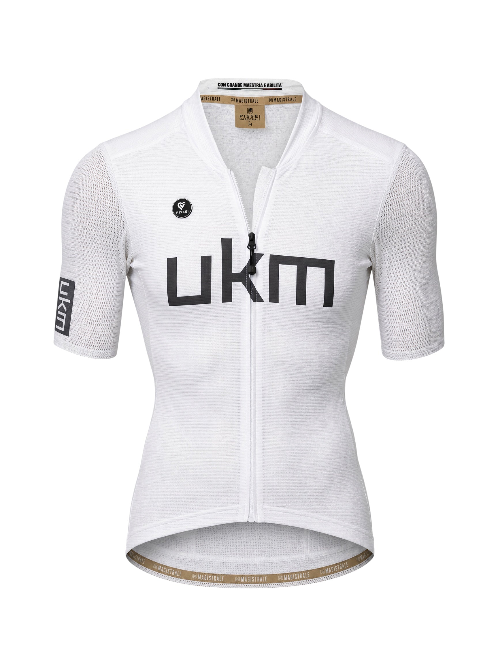 UKM Maglia Ciclismo White Minimal (Magistrale Line by Pissei)