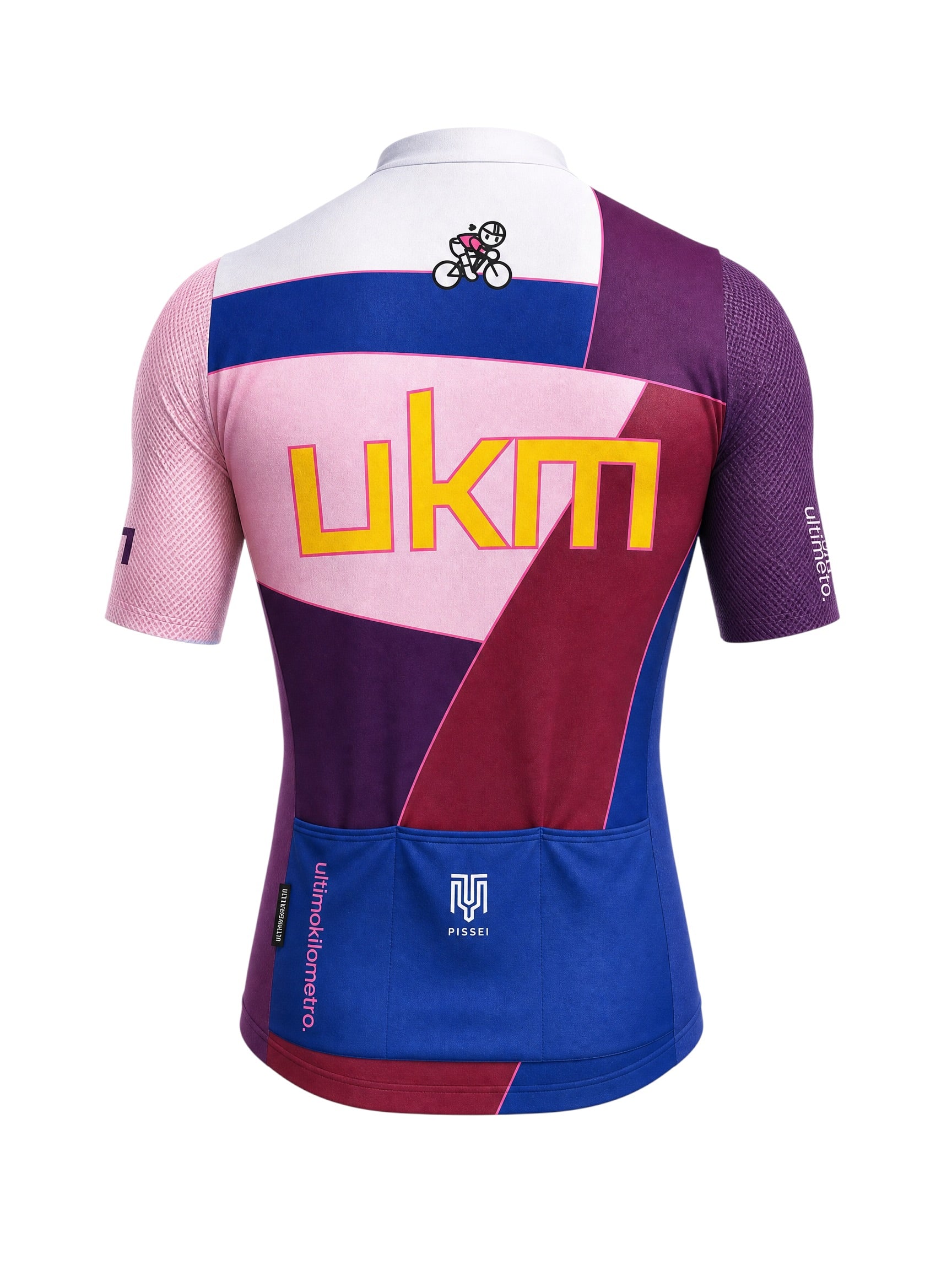 UKM Maglia Ciclismo Multicolor Geometric (Magistrale Line by Pissei)