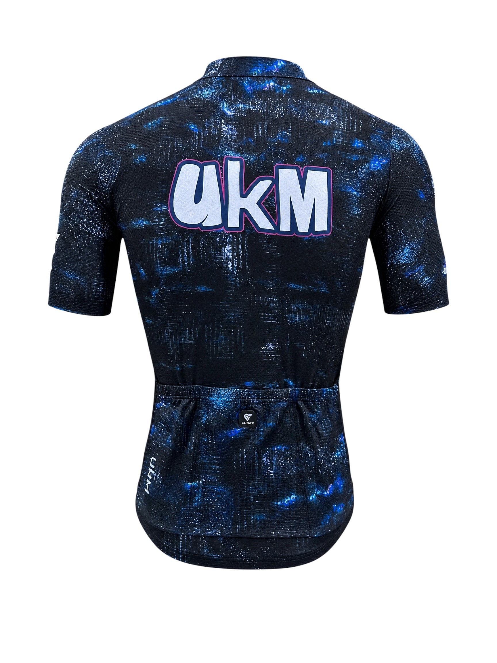 UKM Maglia Ciclismo Navy Blue Texture (Magistrale Line by Pissei)