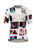 UKM Maglia Intima Ciclismo Art Graphic White (Produced by Pissei)