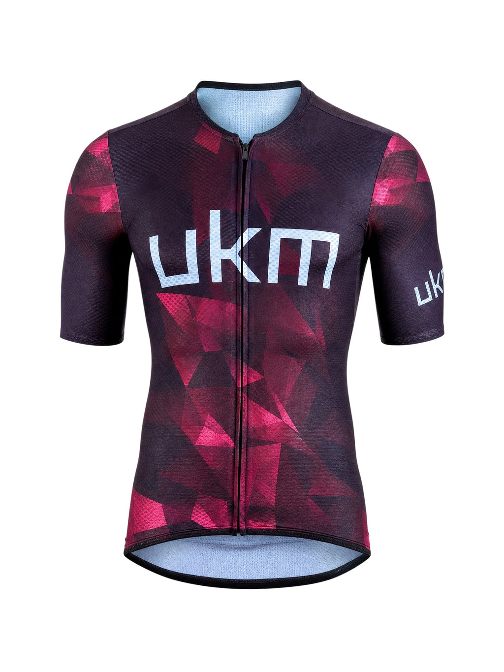 UKM Maglia Ciclismo Dark Red Geometric (Magistrale Line by Pissei)