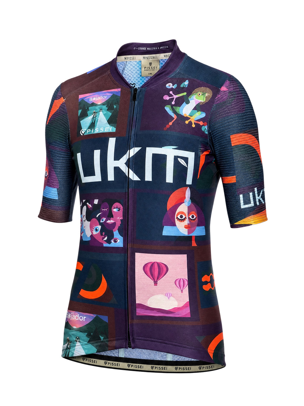UKM Maglia Intima Ciclismo Art Graphic Black (Produced by Pissei)