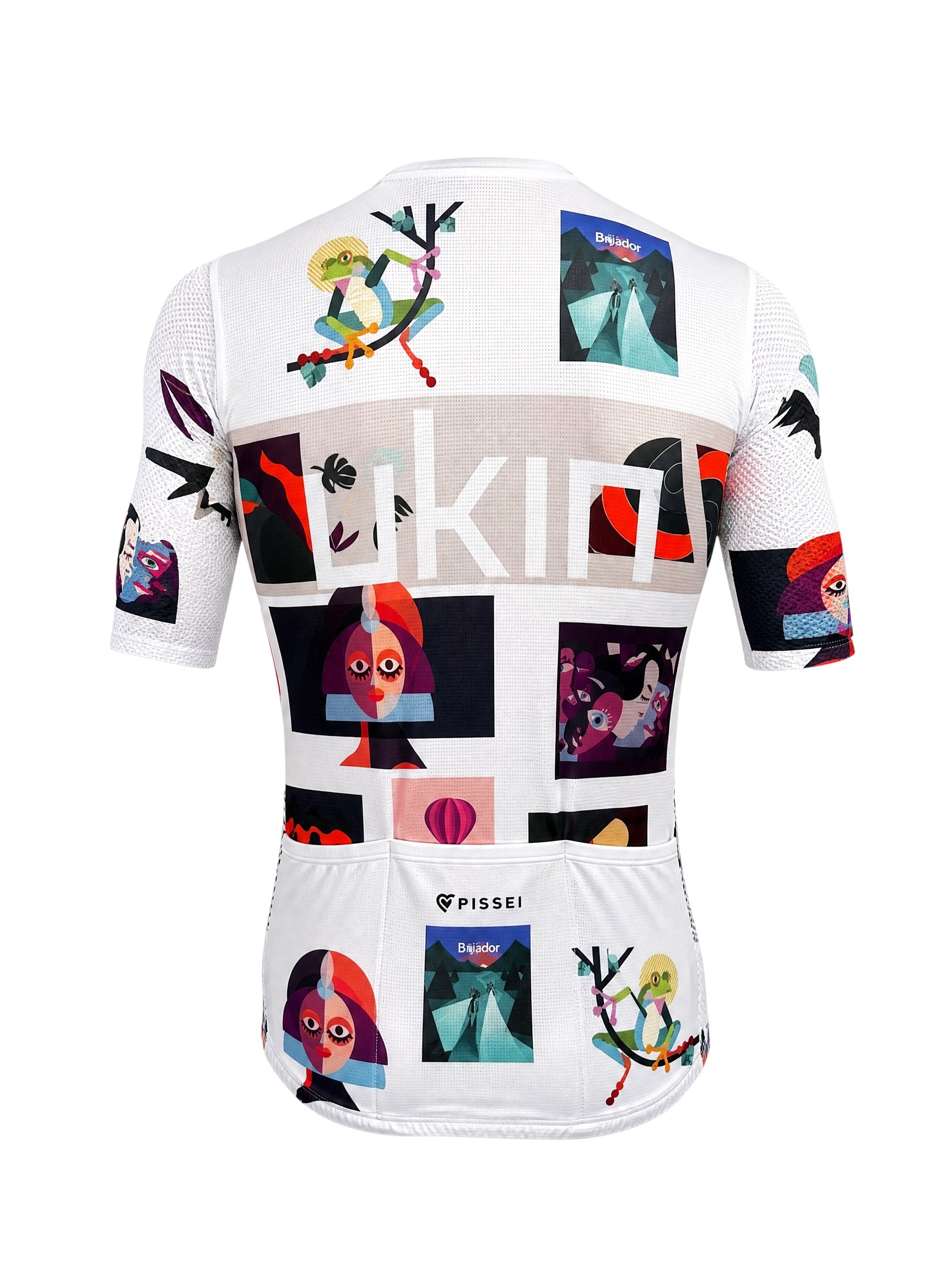 UKM Maglia Intima Ciclismo Art Graphic White (Produced by Pissei)