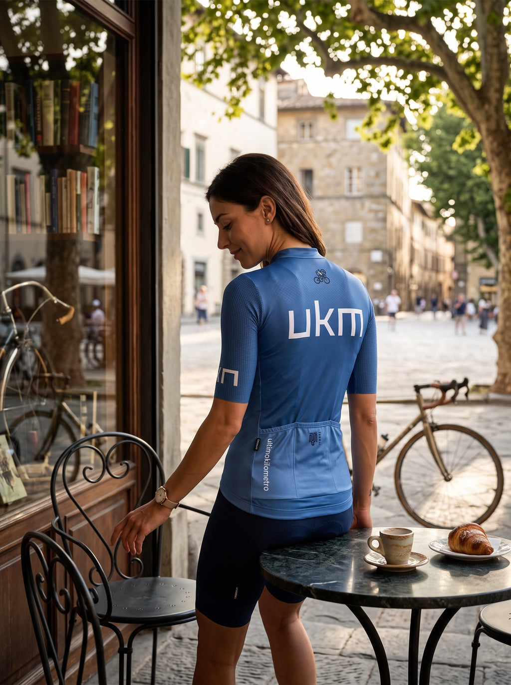 UKM Maglia Ciclismo Classic Blue (Magistrale Line by Pissei)
