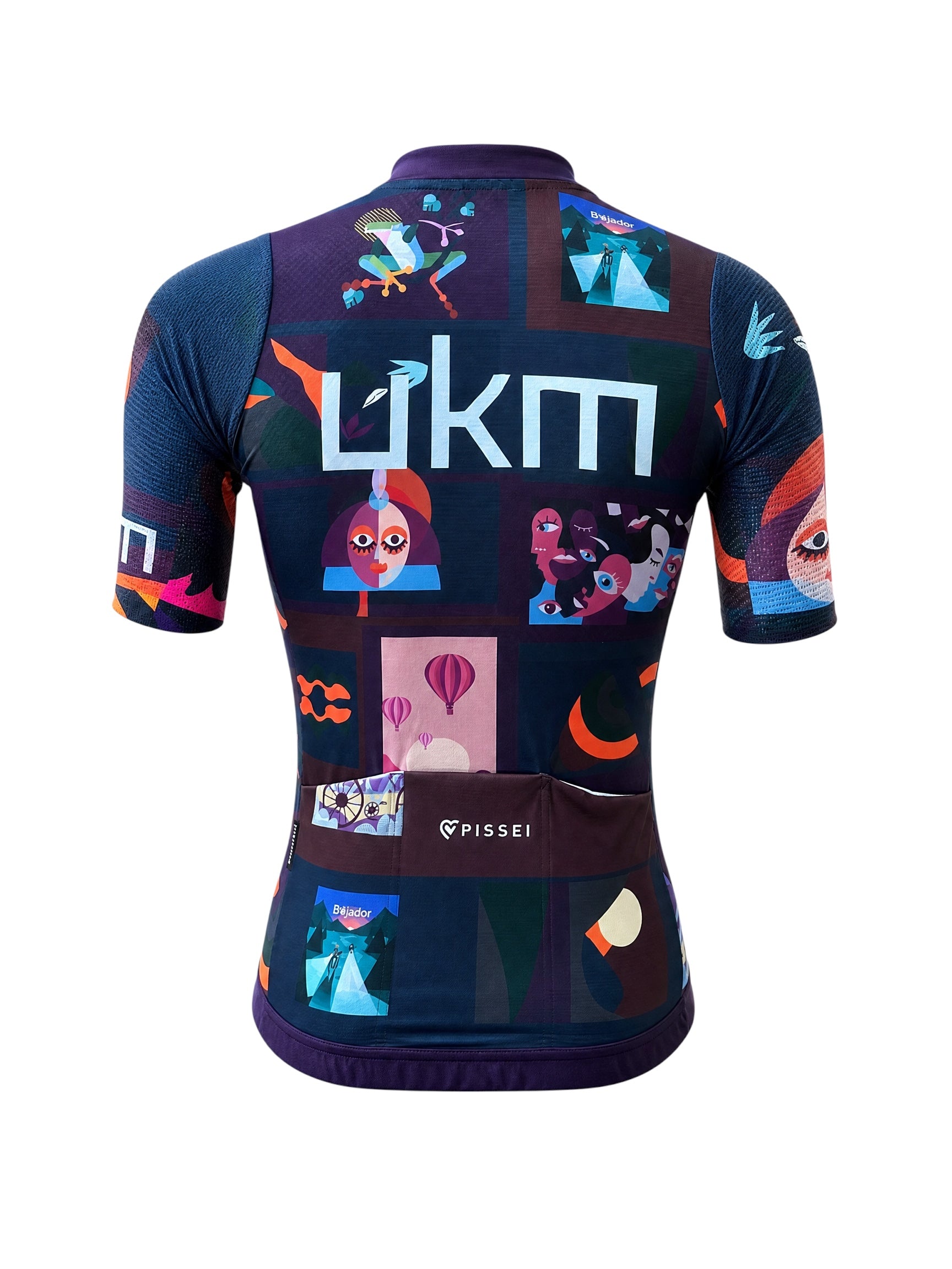 UKM Maglia Intima Ciclismo Art Graphic Black (Produced by Pissei)